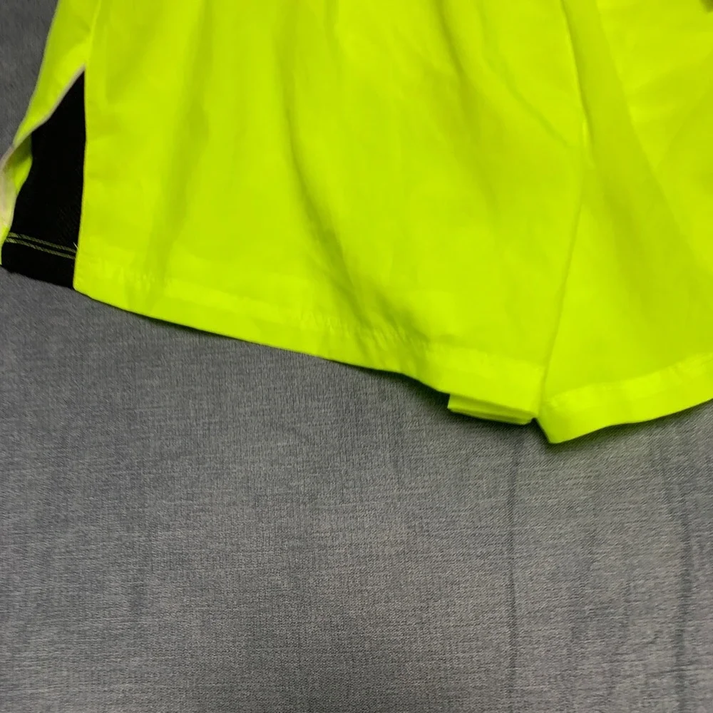 Nike Dri-FIT Flex Stride Running Shorts Men 2XL Volt Yellow Brief-Lined Athletic
